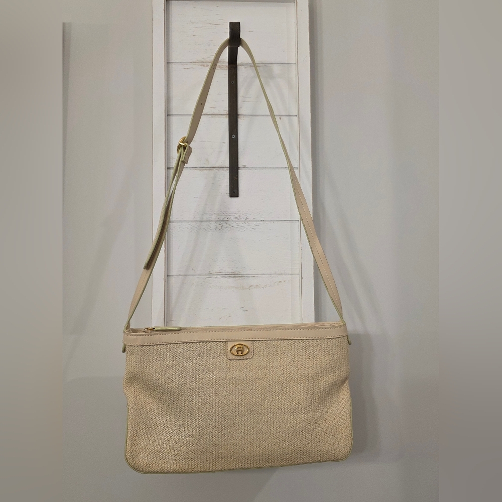 Vintage Etienne Aigner Woven Purse